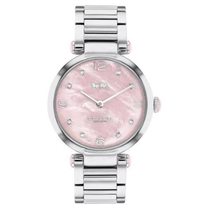 coach pink watch