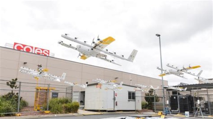 Coles and Wing join forces to deliver groceries by drone