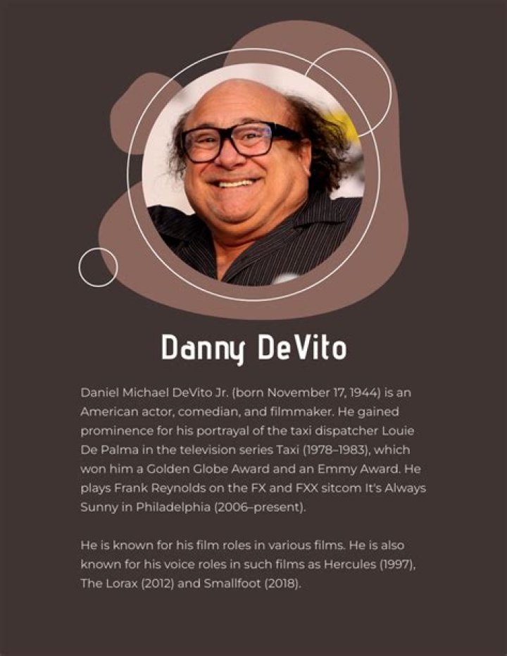 Danny DeVito Biography, Real Name, Age, Height and Weight