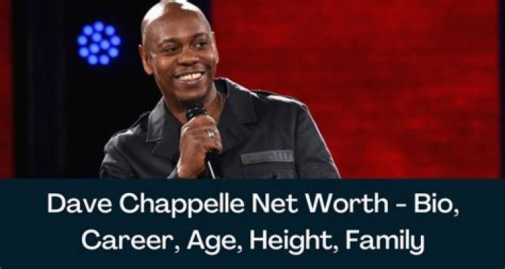 Dave Chappelle Bio, Age, Height, Career, Personal Life, Net Worth