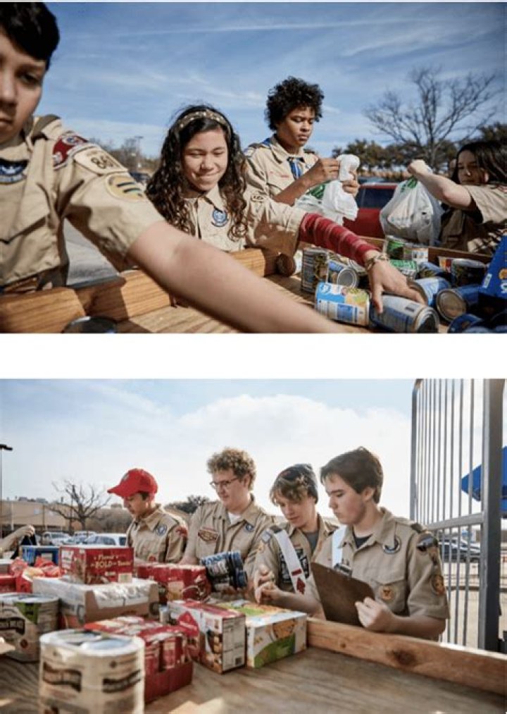 LDS gather, donate 40-50 tons of food